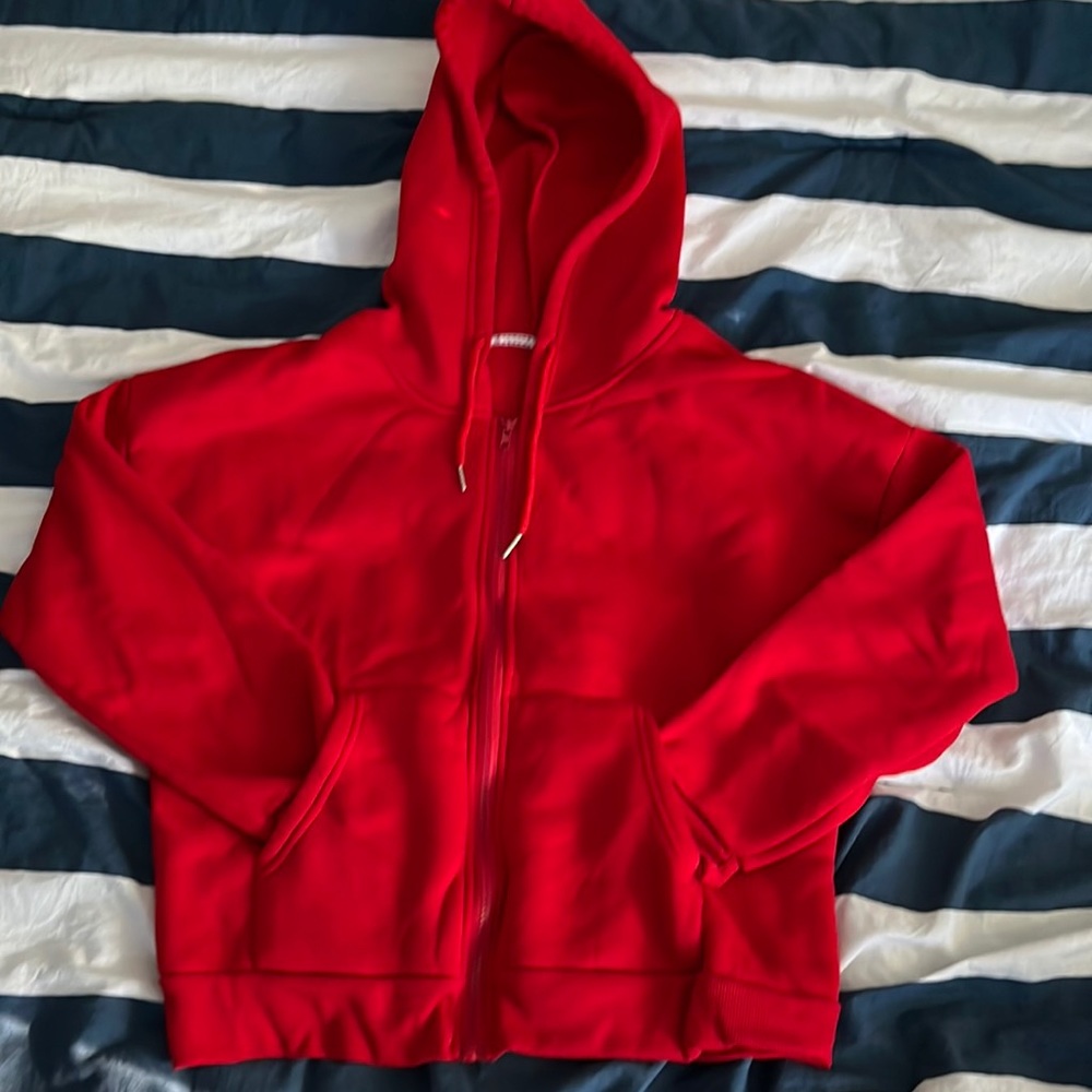 Beautiful Red Hoodie.